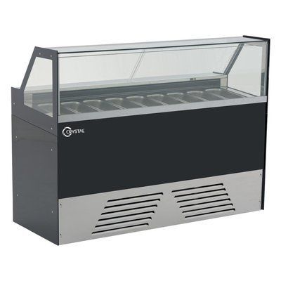 Компактні вузькі вітрини для морозива та джелато Crystal Slim Series Crystal Slim Series фото