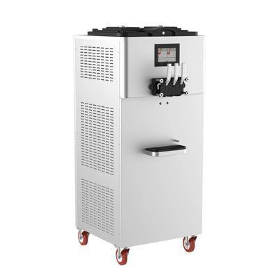 Напольный фризер для мягкого мороженого и frozen yogurt Crystal EFE 4000 COMBI 2+1 вкус с насосом, пастеризацией и мощным компрессором Crystal EFE 4000 COMBI  фото